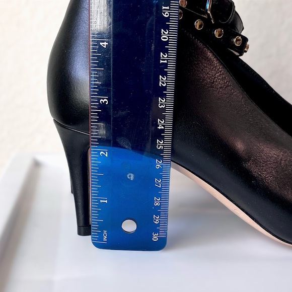 JIMMY CHOO “Lark 65” Black Leather Ankle Booties - Picture 11 of 16